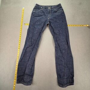 VTG Levis Engineered Jeans Womens Blue Dark Wash Indigo Twisted Fits 26x29